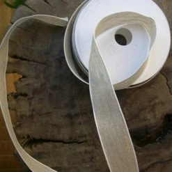 Richland Linen Ribbon With White Edge 1" X 22yds Shop By Event