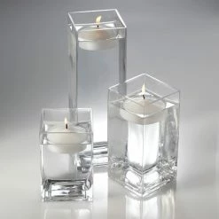 Richland Floating Candles & Eastland Square Holders Set Of 3 Shop By Event