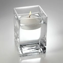 Richland Eastland Square Floating Candle Holder 6" Square Vases