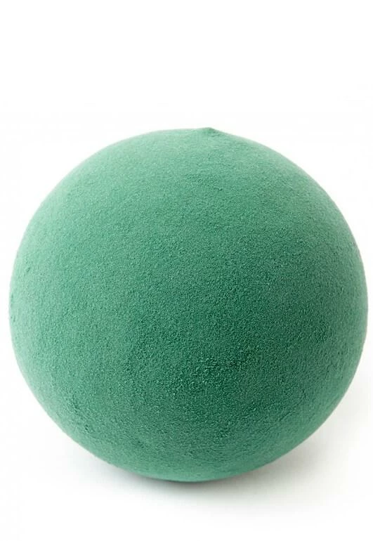 Richland Floral Supplies Oasis 8" Floral Foam Sphere Wet 1 Richland Floral Supplies Oasis 8" Floral Foam Sphere Wet