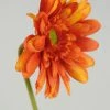 Richland One Dozen Orange Silk Gerbera Daisy Flowers