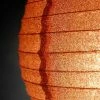 Richland Shop By Event 12" Copper Glitter Paper Lanterns