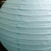 Richland Shop By Event Ice Blue Paper Lantern 16"