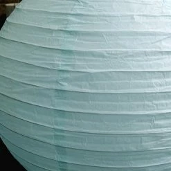 Richland Shop By Event Ice Blue Paper Lantern 16"