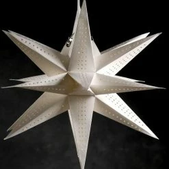 Richland Shop By Event Star Lantern White 24in