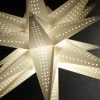 Richland Shop By Event Star Lantern White 24in