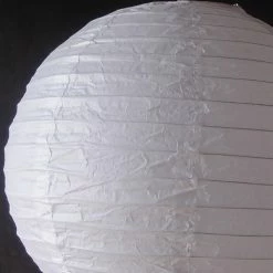 Richland 24" White Paper Lantern