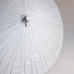 Richland Paper Parasol Silver 32in