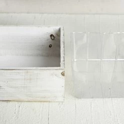 Richland White Wood Square Planter Box 7x7 Shop By Event