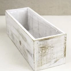Richland White 4x12 Wood Planter Boxes Shop By Event