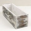 Richland Shop By Event White Washed 4x12 Planter Box Wood
