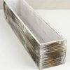 Richland White Washed 4x20 Planter Box Wood