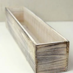 Richland White Washed Wood 20x4 Planter Box Shop By Event