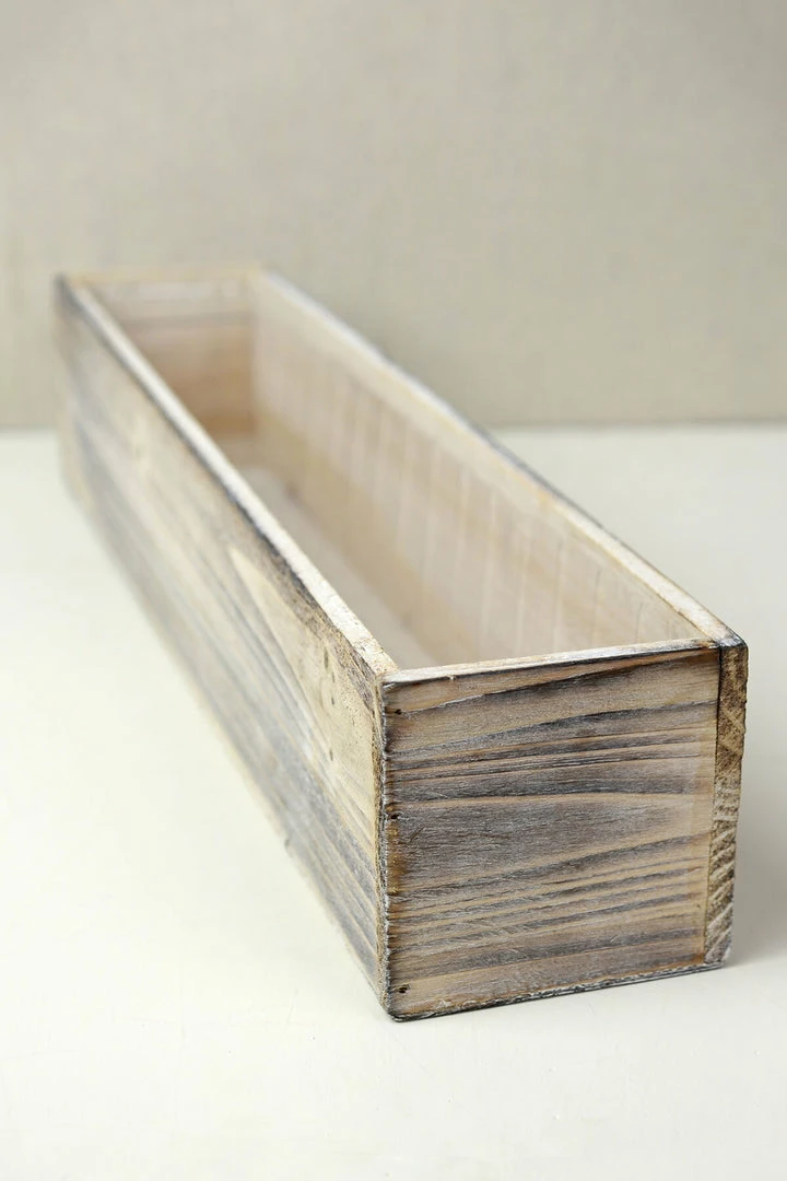 Richland White Washed Wood 20x4 Planter Box Shop By Event 1 Richland White Washed Wood 20x4 Planter Box Shop By Event