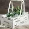 Richland Wood Planter Box Basket With Handles 6x12in Shop By Event