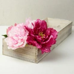 Richland Shop By Event White Washed Wood 18x6x3 Planter Box