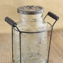 Richland Engagement Party Lattice Glass Potpourri Vase