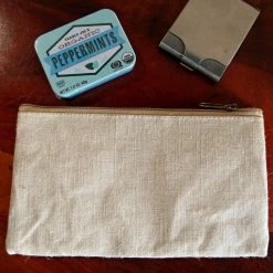 Richland Thanksgiving Zippered 9" X 5" Burlap Bag Set Of 6