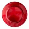 Weddings Richland Plain Charger Plate 13" Red Set Of 24