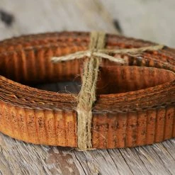 Richland Shop By Event Rusty Corrugated Tin Ribbon 1in 15ft