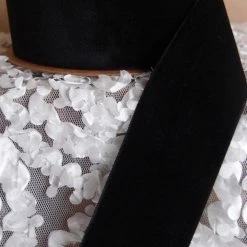 Richland Black Velvet Ribbon SF 1.5in X 10yd Shop By Event