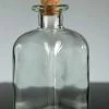 Richland Roma Glass Rectangle Bottle With Cork 3.4 Oz