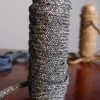 Save-On-Crafts Black & White Linen Braided Cord 10 Yds