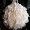Richland Seasonal Parties White Rose 6" Pomander Kissing Ball