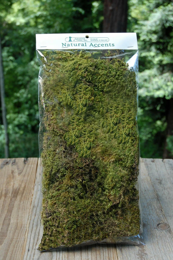 Richland Christmas Natural Sheet Moss 2oz Bag 1 Richland Christmas Natural Sheet Moss 2oz Bag