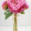 Richland Pink Peony Bouquet 14in