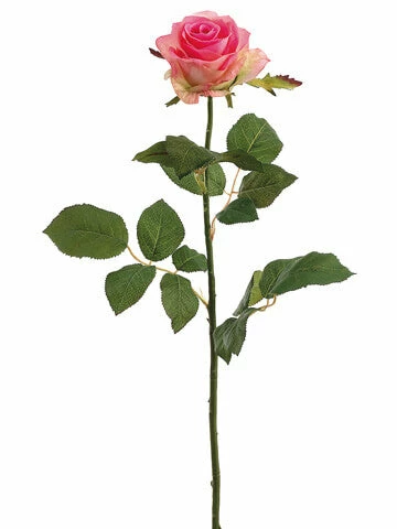 Richland 12 Large Rose Spray Two-Tone Pink Valentine's Day 2 Richland 12 Large Rose Spray Two-Tone Pink Valentine's Day