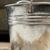 Save-On-Crafts Galvanized Bucket In Silver 5in Buckets & Tubs