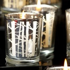 Richland 12 Silver Birch Branch Votive Holders Shop By Event