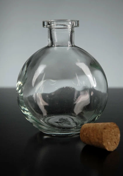 Richland 12 Round 4in Glass Ball Bottles 8.5oz Weddings 2 Richland 12 Round 4in Glass Ball Bottles 8.5oz Weddings