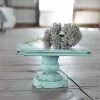 Richland Turquoise Turn Of The Century Decorative Metal Pedestal 10-3/4" Square