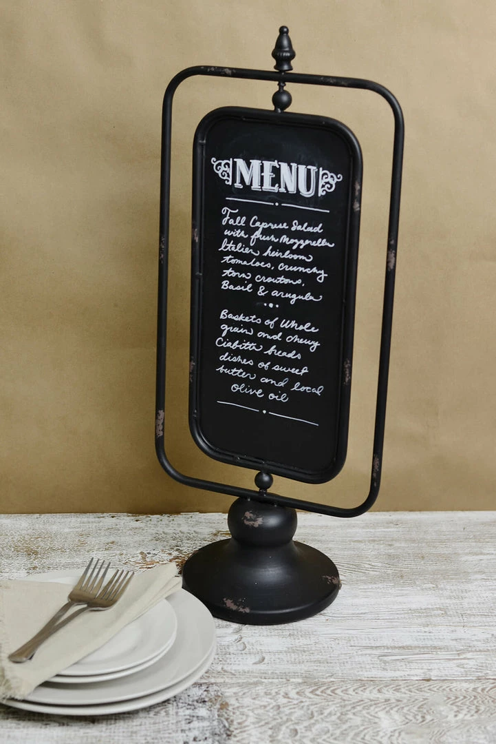 Richland Two Sided Large Standing Chalkboard 10 X 24, Metal Frame Chalkboard On Stand 2 Richland Two Sided Large Standing Chalkboard 10 X 24, Metal Frame Chalkboard On Stand