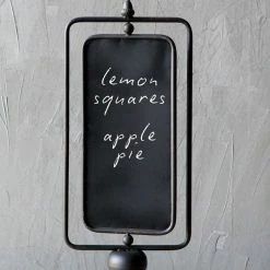 Richland Two Sided Large Standing Chalkboard 10 X 24, Metal Frame Chalkboard On Stand