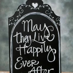 Richland Shop By Event Standing Metal Chalkboard 14x9