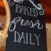 Richland Shop By Event Standing Metal Chalkboard 14x9