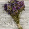 Richland Preserved Purple Statice Bouquet 10-14in 4oz Naturals & Florals