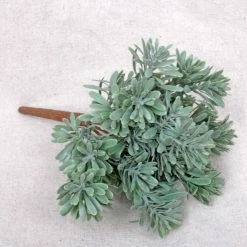 Richland Christmas Succulent Grass Bush X7 Frosted Green