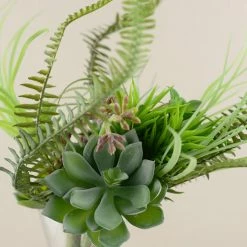 Richland Artificial Succulent Garden Bouquet In Green - 10.5" Tall