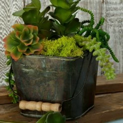 Richland Christmas Succulent Pick Kalanchoe 8in