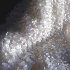 Richland Shimmering White Mini Flower Petal Wedding Table Runner Weddings