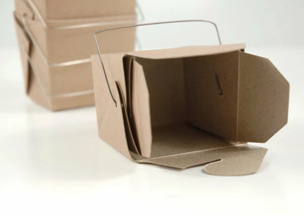 Richland 12 Tiny Kraft Paper Take Out Boxes 2.5in 16 Oz. 2 Richland 12 Tiny Kraft Paper Take Out Boxes 2.5in 16 Oz.