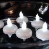 Richland 6 Floating White Tealights, Battery Operated, LED