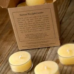 Richland Clear Cup Beeswax Tealights (16 Pcs) Shop By Event