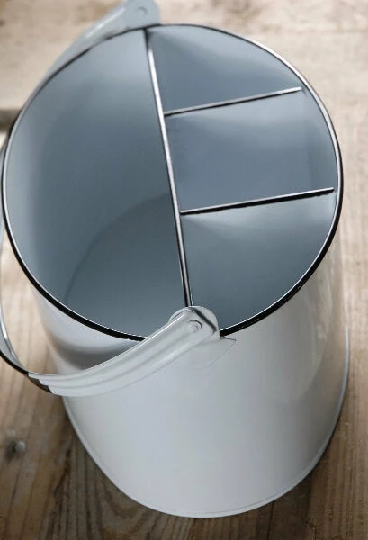 Richland Utensil Holder White Enamel 2 Richland Utensil Holder White Enamel