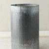 Richland Norah Corrugated Zinc Vase 7" Shop By Event