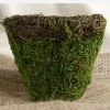 Richland Easter Wicker And Moss Planter 5in Round
